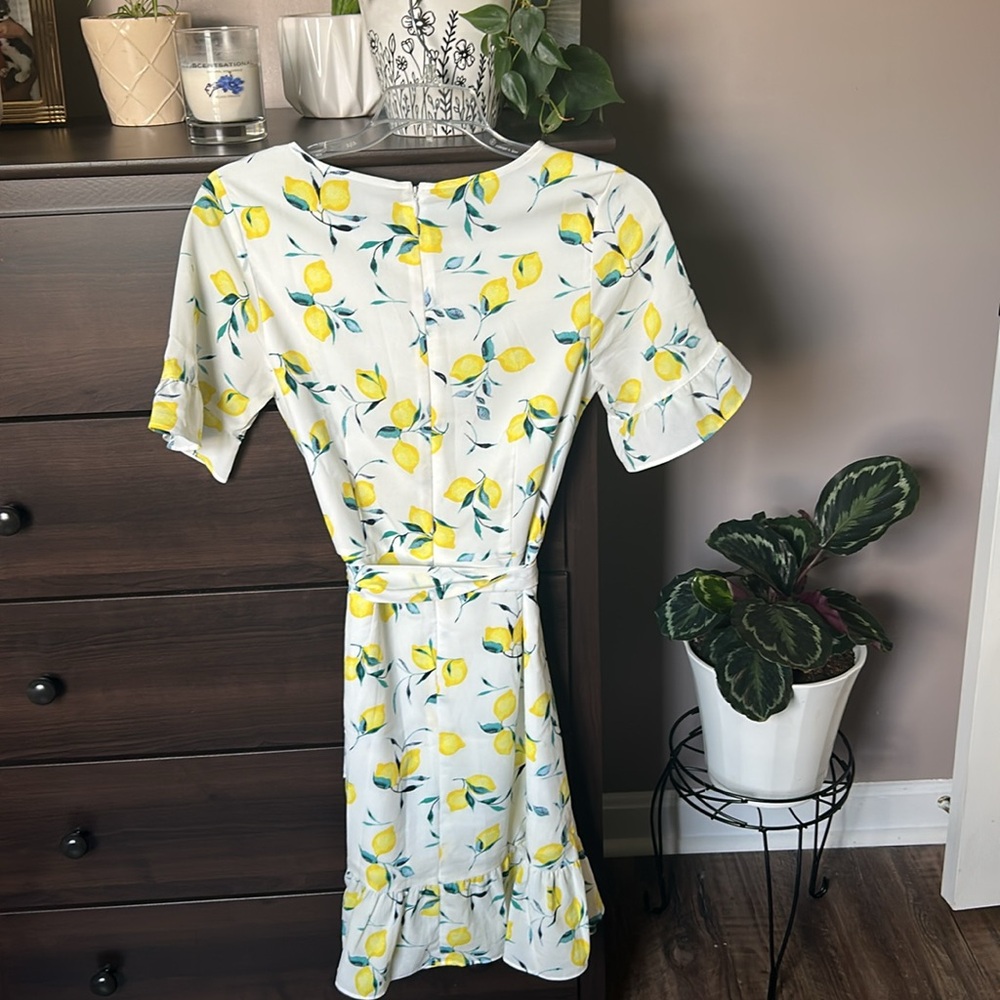 Banana Republic Yellow Green Midi Sundress - Picture 2 of 5